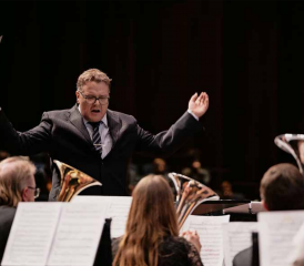 Habitués aux lauriers, Michael Bach et l’ensemble Euphonia ont remporté récemment le premier prix de la catégorie Elite du Concours suisse des brass bands. PHOTOS RAWKINGPHOTO